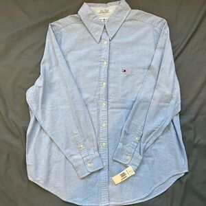 Tommy Hilfiger Light Blue Casual Button Down Shirt